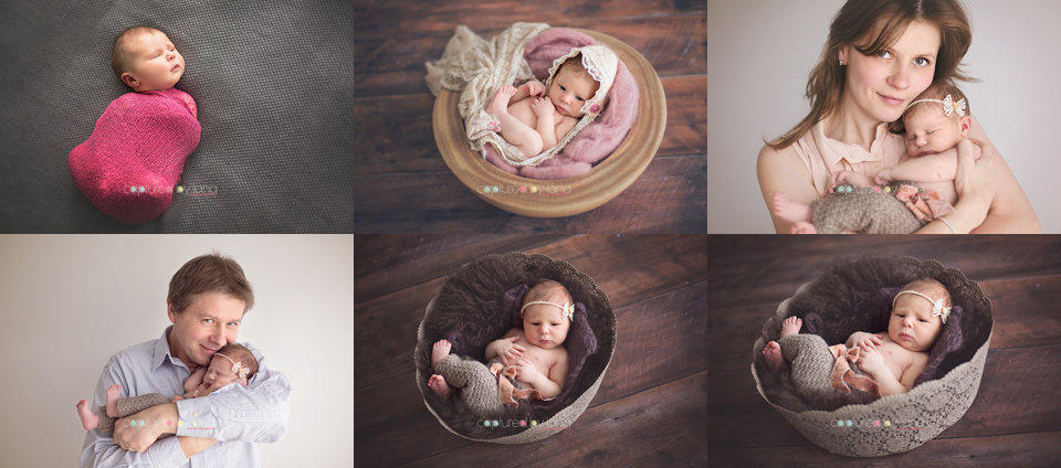 beautiful baby girl Canberra newborn photographer